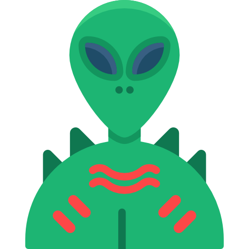extraterrestre Special Flat icono