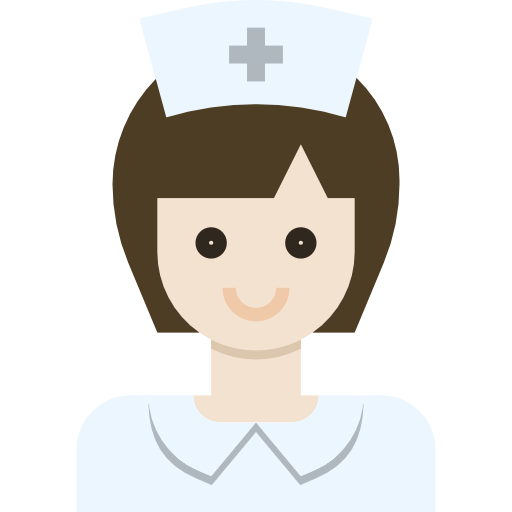 krankenschwester dDara Flat icon