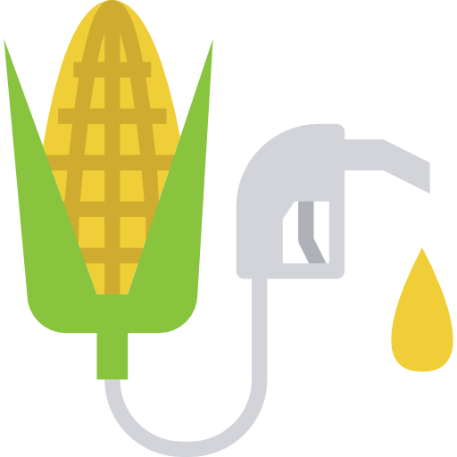 Ethanol dDara Flat icon