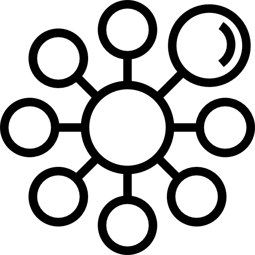 Diagram dDara Lineal icon