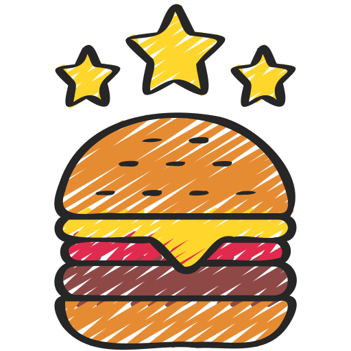 burgery Juicy Fish Sketchy ikona