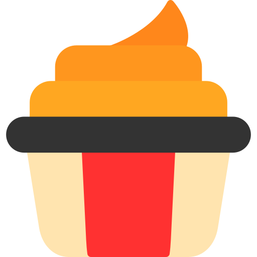 cupcake Generic color fill icona