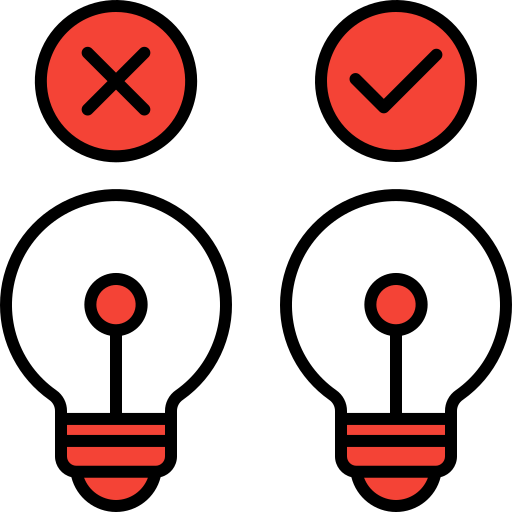 Hypothesis Generic color lineal-color icon