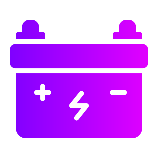 車の電池 Generic gradient fill icon