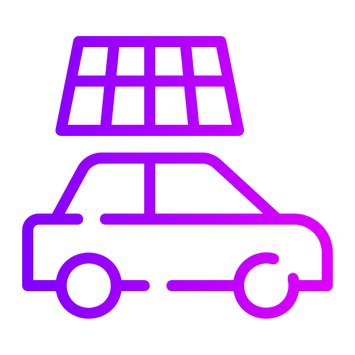 Electric Car Generic gradient outline icon