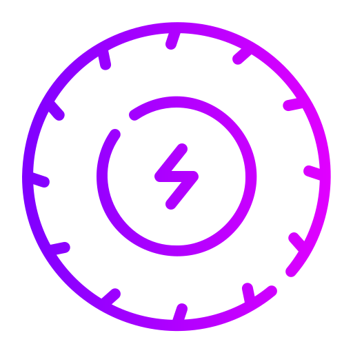 Рулевое колесо Generic gradient outline иконка