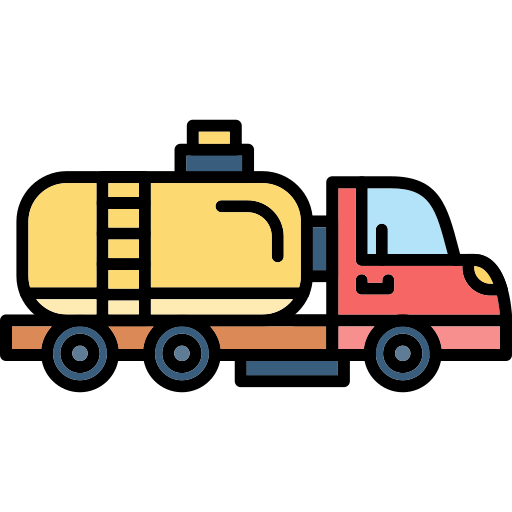 タンカートラック Generic color lineal-color icon