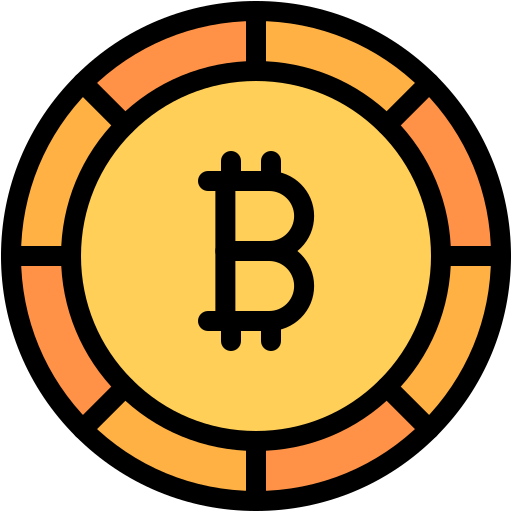 bitcoin Generic color lineal-color icoon
