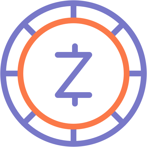 zcash Generic color outline Icône