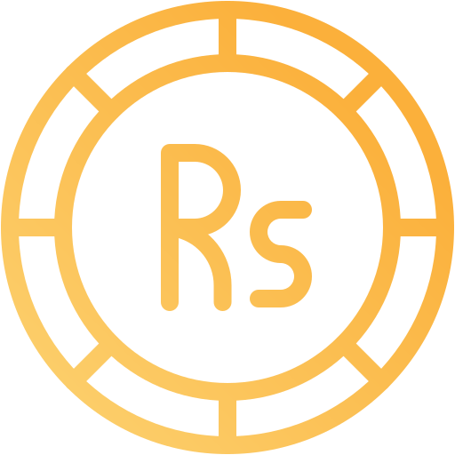 rupie Generic gradient outline icon