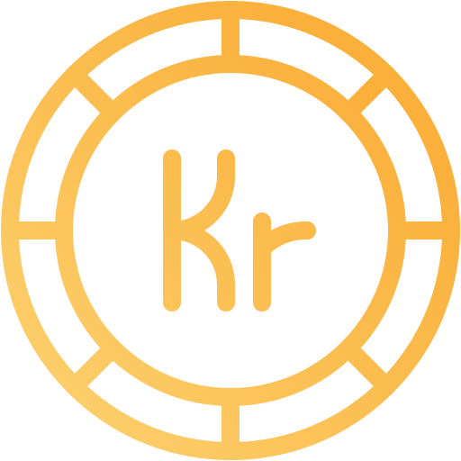 Krone Generic gradient outline icon