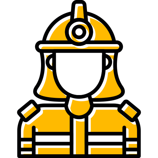 消防士 Generic color lineal-color icon