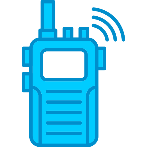 walkie-talkies Generic color lineal-color icoon