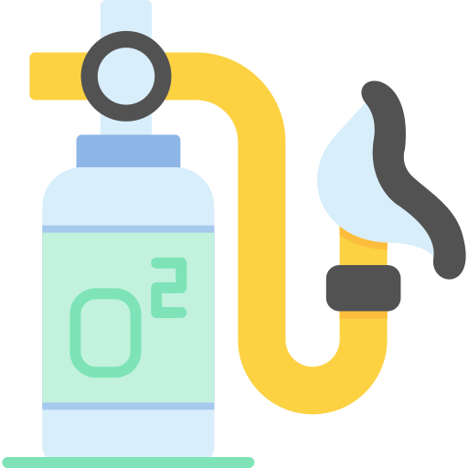 Oxygen mask Generic color fill icon