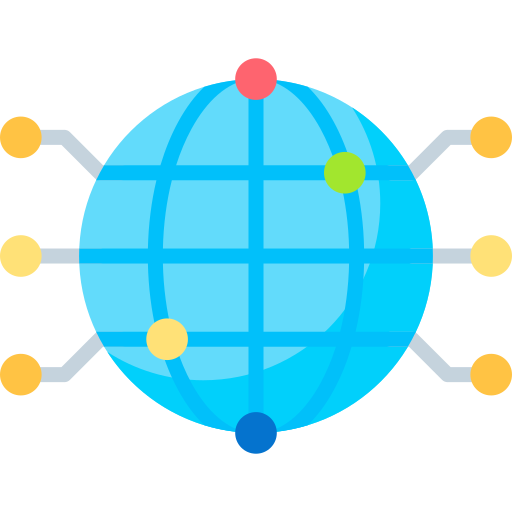 globales netzwerk Special Flat icon