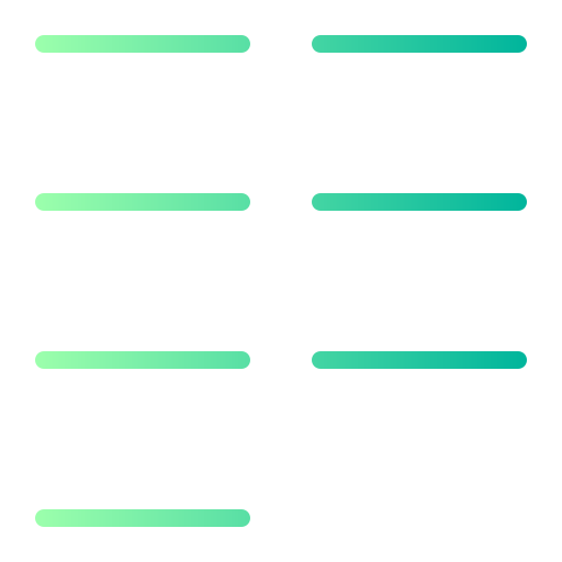 kolommen Generic gradient outline icoon