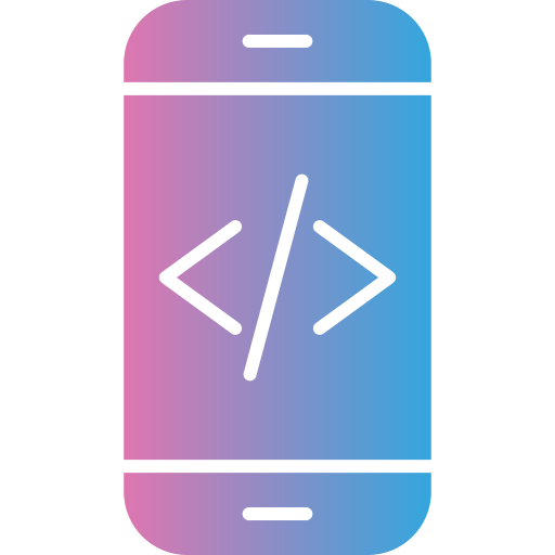 앱 개발 Generic gradient fill icon