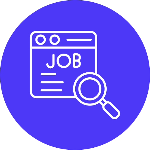 Job search Generic color fill icon