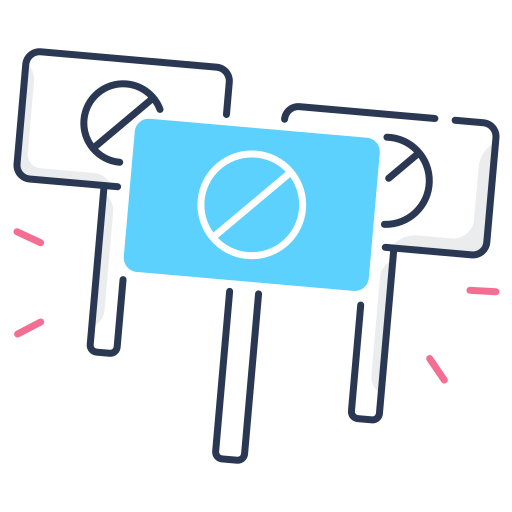 Protest Generic color fill icon