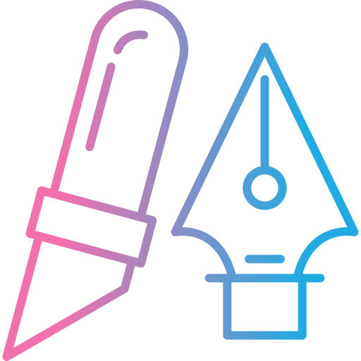 outils de conception Generic gradient outline Icône