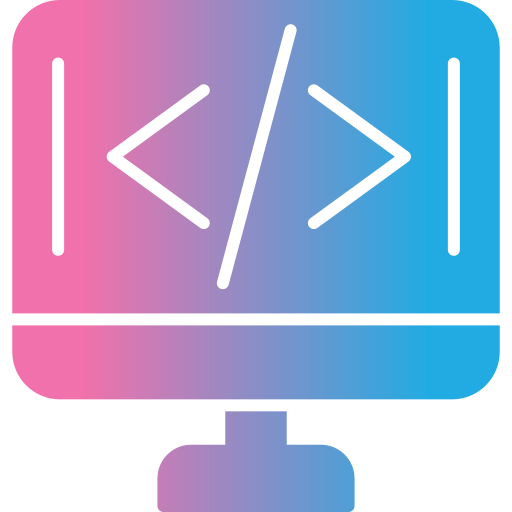 programowanie Generic gradient fill ikona
