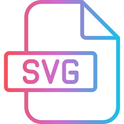 svg Generic gradient outline icon