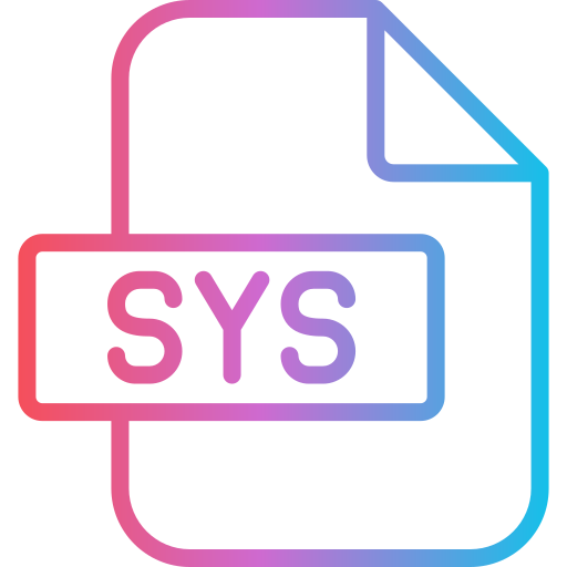 sys Generic gradient outline Icône