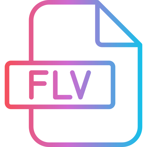 flv Generic gradient outline icon