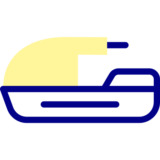 Jet ski Detailed Mixed Lineal color icon