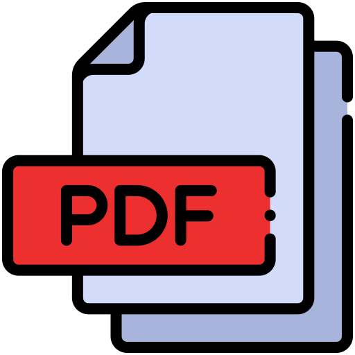 pdf Generic color lineal-color icona