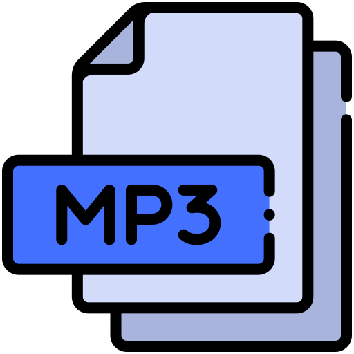mp3 Generic color lineal-color icono
