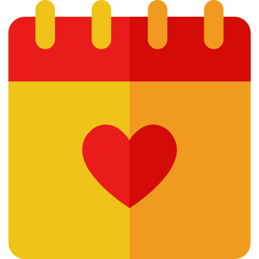 valentinstag Generic color fill icon