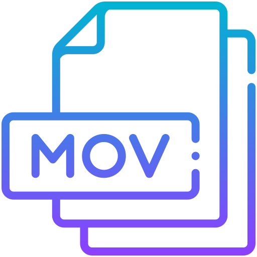 Mov Generic gradient outline icon