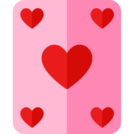 Heart card Generic color fill icon