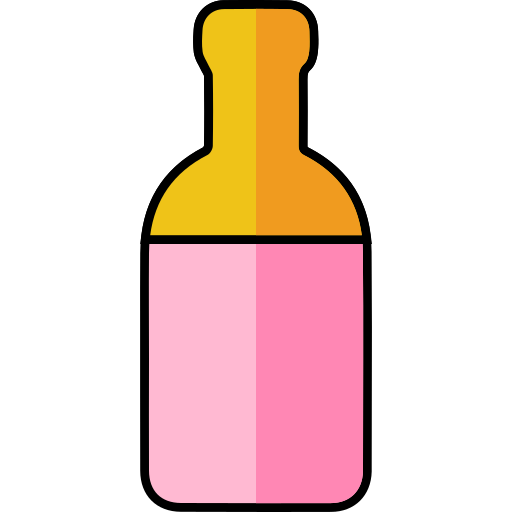 Bottle Generic color lineal-color icon