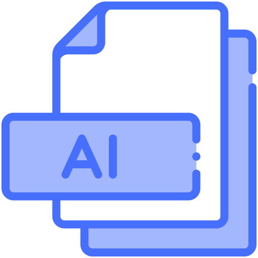 AI Generic color lineal-color icon