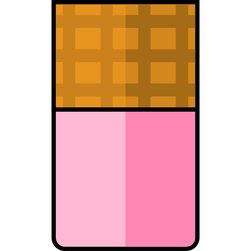 barretta di cioccolato Generic color lineal-color icona