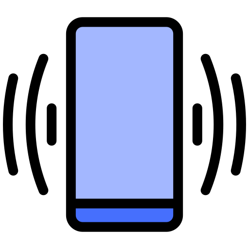 vibrer Generic color lineal-color Icône