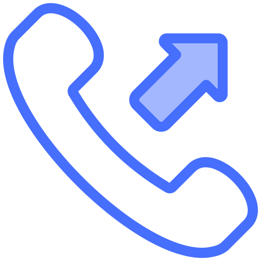 Outgoing call Generic color lineal-color icon