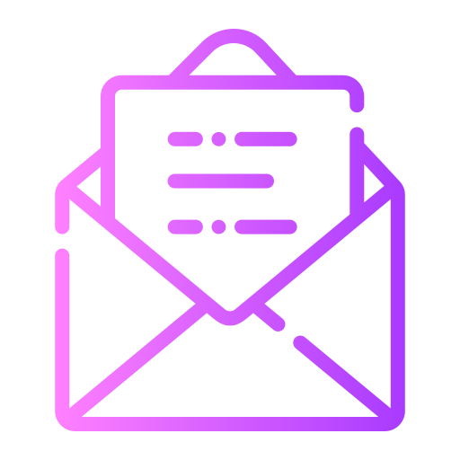 Envelope Generic gradient outline icon