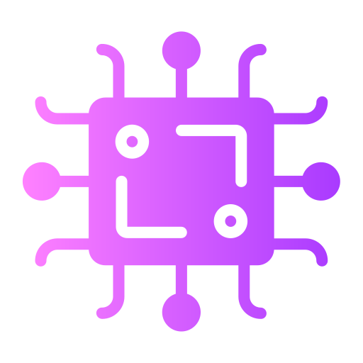 microchip Generic gradient fill icona