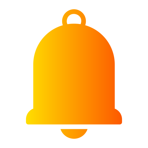 Notification bell Generic gradient fill icon