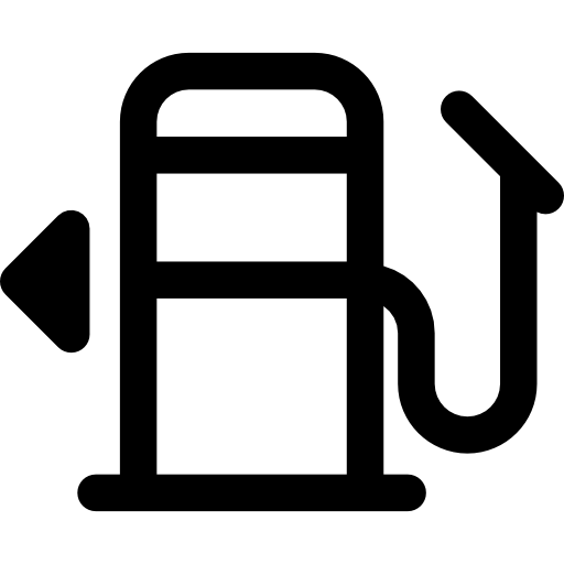 kraftstoffbefüllung Basic Rounded Lineal icon