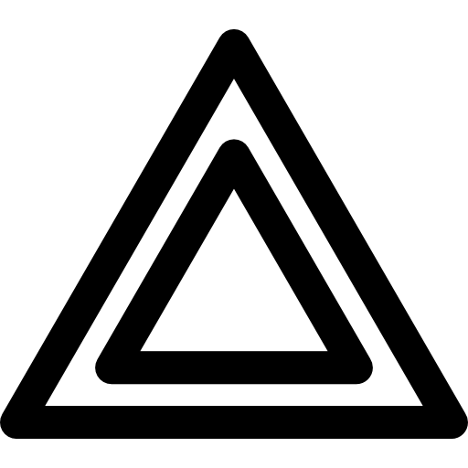 危険 Basic Rounded Lineal icon