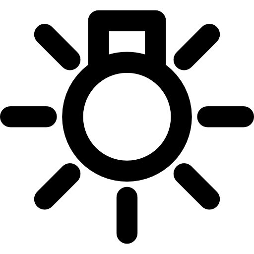 ligero Basic Rounded Lineal icono