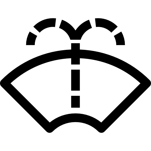 rondella del parabrezza Basic Rounded Lineal icona