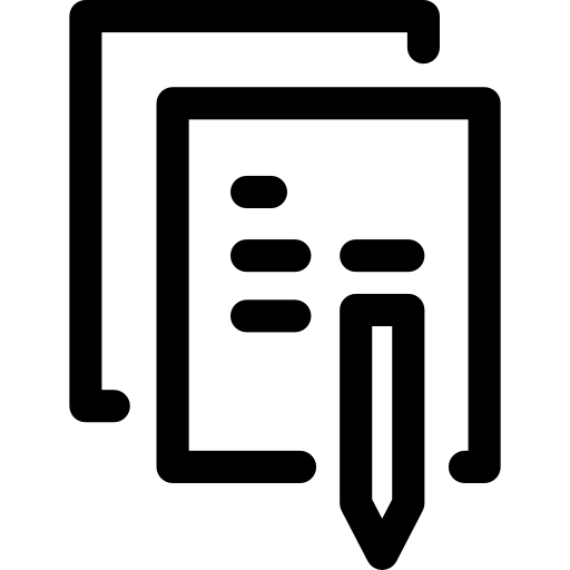 editar correo electrónico Basic Straight Lineal icono