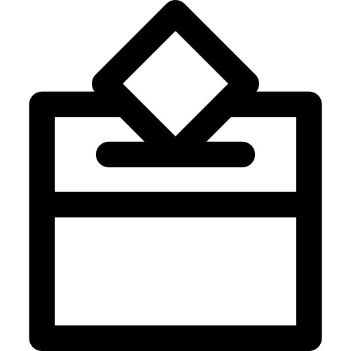 voto Basic Rounded Lineal icona