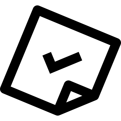 głosować Basic Rounded Lineal ikona