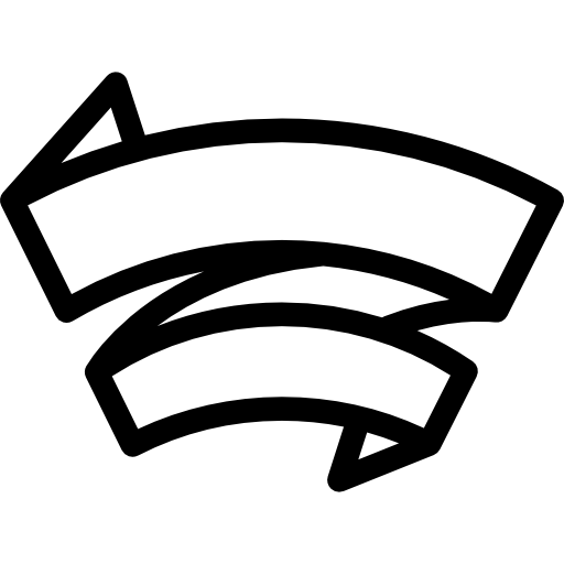 wstążki liniowe Basic Rounded Lineal ikona
